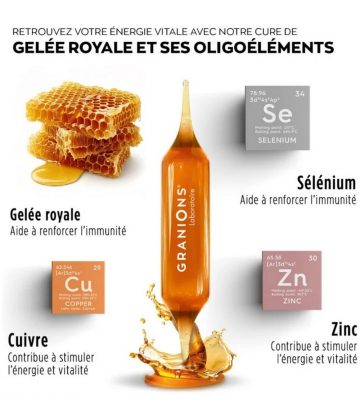 Granions Gelée Royale 4000 mg Ampoules x 10