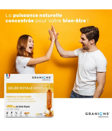 Granions Gelée Royale 4000 mg Ampoules x 10