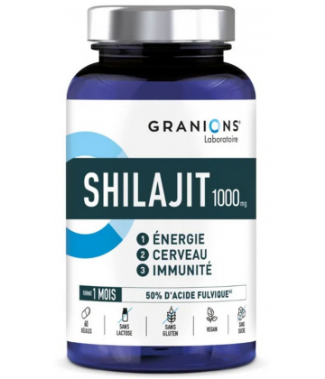Granions Shilajit 1000 mg Gélules x 60