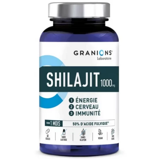 Granions Shilajit 1000 mg Gélules x 60