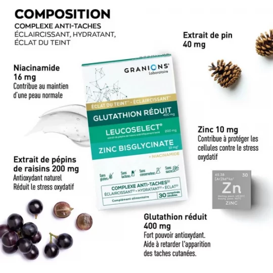 Granions Complexe Anti-Taches Comprimés x 30 - image 7