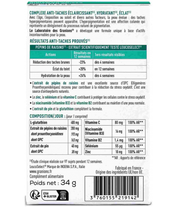 Granions Complexe Anti-Taches Comprimés x 30