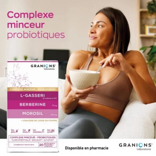 Granions Complexe Minceur ProBiotiques Gélules x 20 + Comprimés x 20 - image 5
