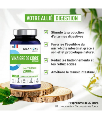 Granions Vinaigre de Cidre de Pomme Comprimés x 180