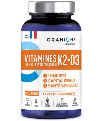 Granions Vitamine K2-D3 Comprimés x 60
