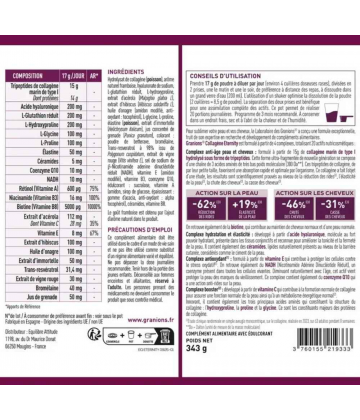 Granions Collagène + Eternity Poudre 343 g