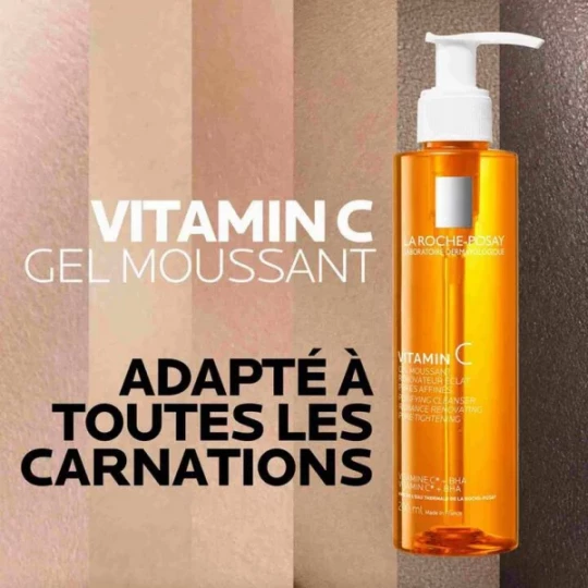 La Roche-Posay Vitamin C Gel Moussant 200 ml - image 2