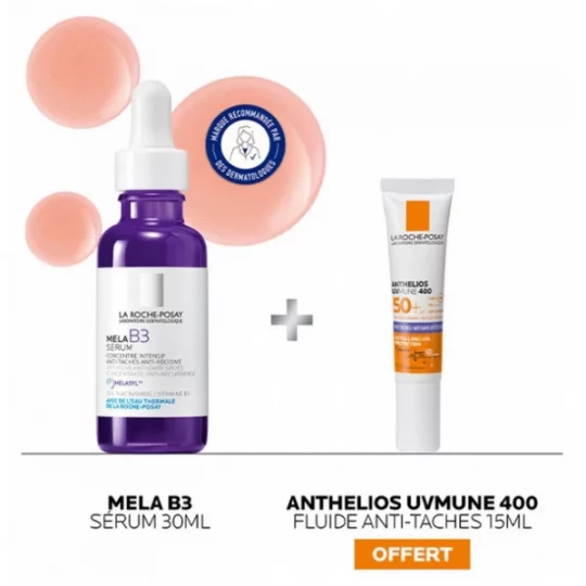 La Roche-Posay Coffret MELA B3 Sérum 30 ml + Anthelios UVMune 400 Fluide SPF50+ 15 ml Offert - image 5