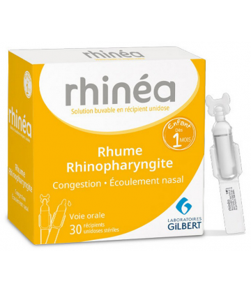 Rhinea Rhume Rhinopharyngite Unidose x 30