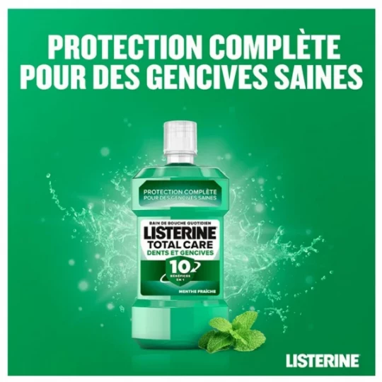 Listerine Bain Bouche Total Care Dents & Gencives 500 ml - image 2