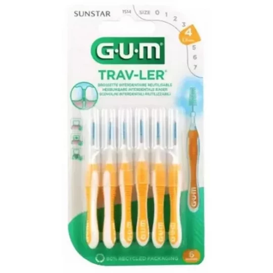 GUM Trav-ler Brossettes Interdentaires x 6 - image 6