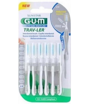 GUM Trav-ler Brossettes Interdentaires x 6