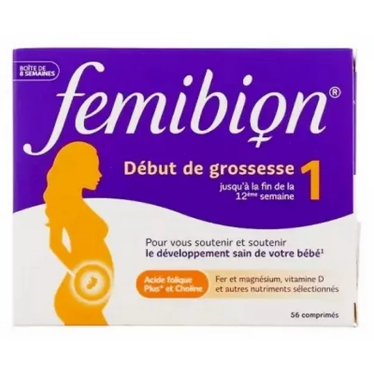 FemiBion Début de Grossesse 1 Comprimés x 56