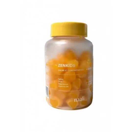 Naali ZenKids Safran TDAH Gommes x 90