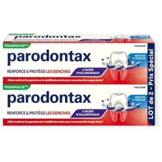 Parodontax Renforce et Protège Dentifrice 2 x 75 ml