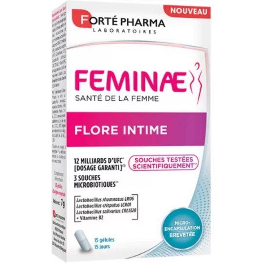 Forté Pharma Feminae Flore Intime Gélules x 15