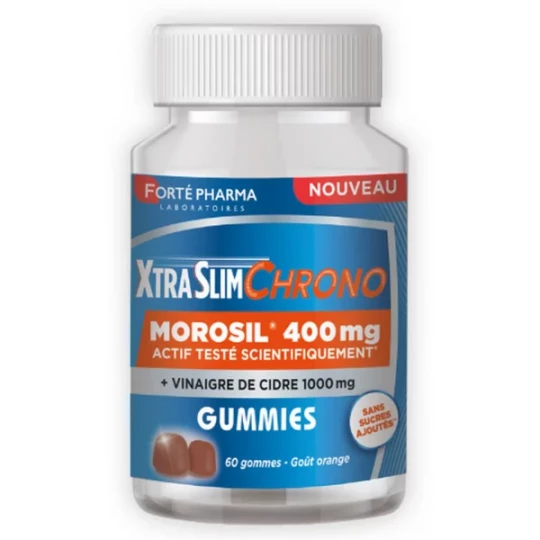 Forté Pharma XtraSlim Chrono Morosil 400 mg Gummies x 60