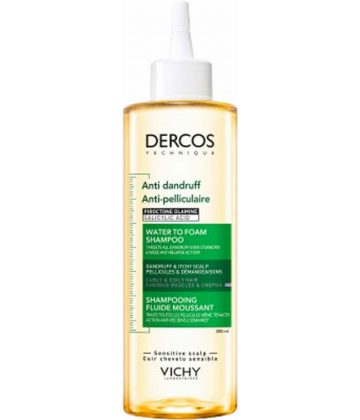 Vichy Dercos Anti-Pelliculaire Shampooing Fluide Moussant 200 ml