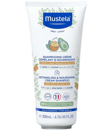 Mustela Shampooing Crème Démêlant & Nourrissant 200 ml