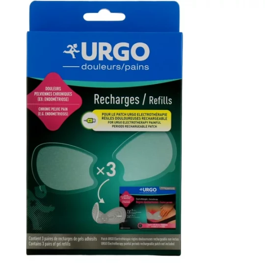 Urgo Patch Électrothérapie Règles Douloureuses Recharges x 3