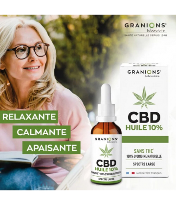 Granions Huile CBD 10% 10 ml
