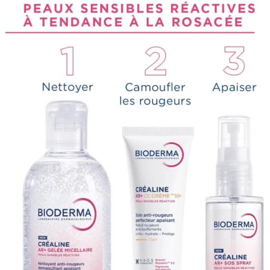 Bioderma Créaline AR+ CC Crème SPF50+ 40 ml - image 5