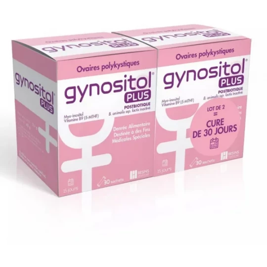 Besins Gynositol Plus PostBiotique Sachets 2 x 30