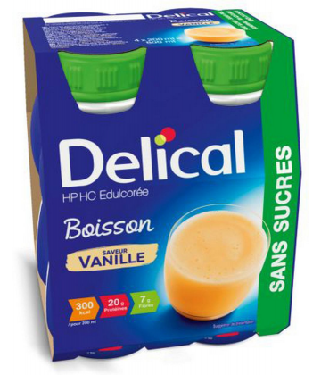 Delical Boisson HP/HC Édulcorée 4 x 200 ml