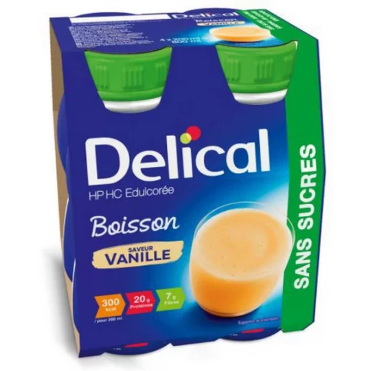 Delical Boisson HP/HC Édulcorée 4 x 200 ml - image 3