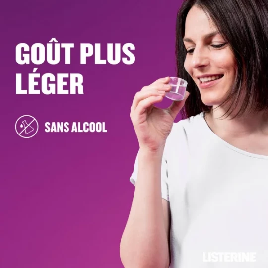 Listerine Bain Bouche Total Care Goût Plus Léger 500 ml - image 7