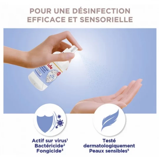 Baccide Spray Anti-Viral Désinfectant Fleur de Coton 100 ml - image 4