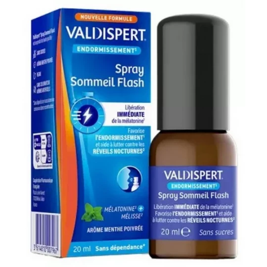 Valdispert Endormissement Sommeil Flash Spray 20 ml