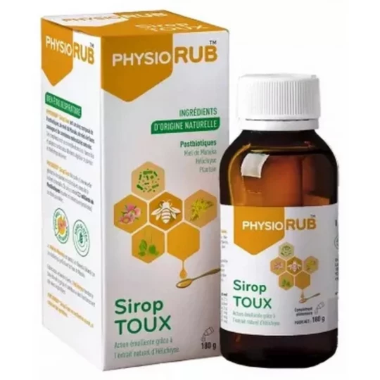 PhysioRUB Sirop Toux 180 g