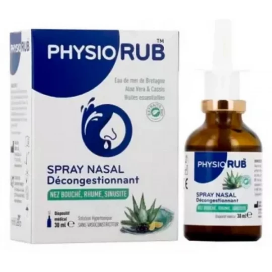 PhysioRUB Spray Nasal Décongestionnant 30 ml