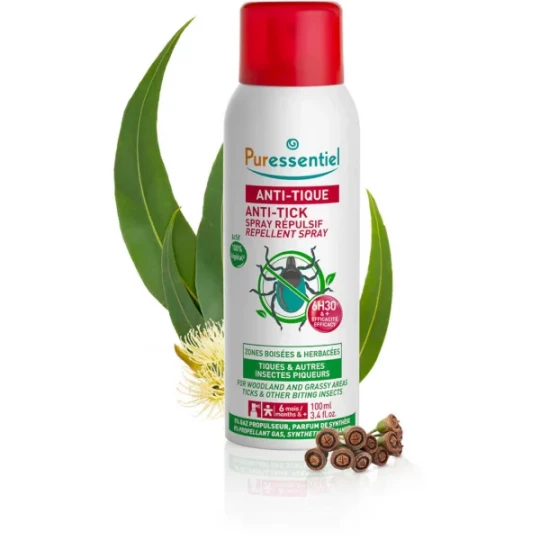 Puressentiel Anti-Tique Spray Répulsif 100 ml