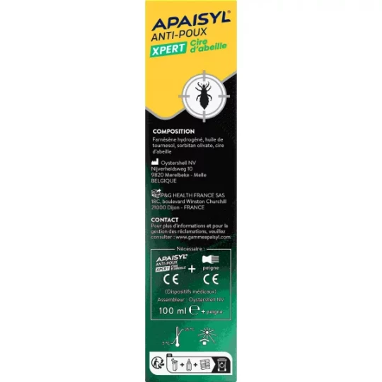 Apaisyl Anti-Poux Xpert Cire d'Abeille - image 3
