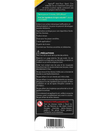 Apaisyl Anti-Poux Xpert Cire d'Abeille