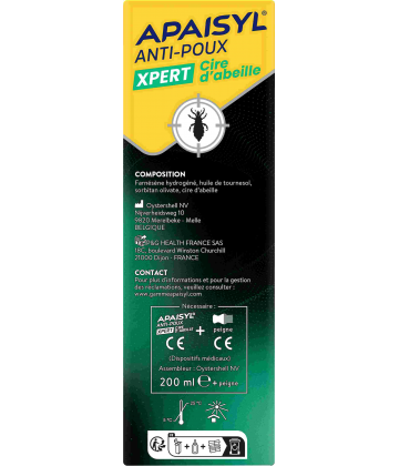 Apaisyl Anti-Poux Xpert Cire d'Abeille