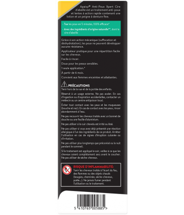 Apaisyl Anti-Poux Xpert Cire d'Abeille