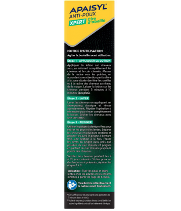 Apaisyl Anti-Poux Xpert Cire d'Abeille