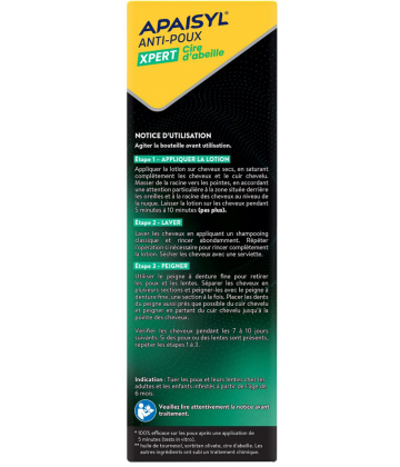 Apaisyl Anti-Poux Xpert Cire d'Abeille