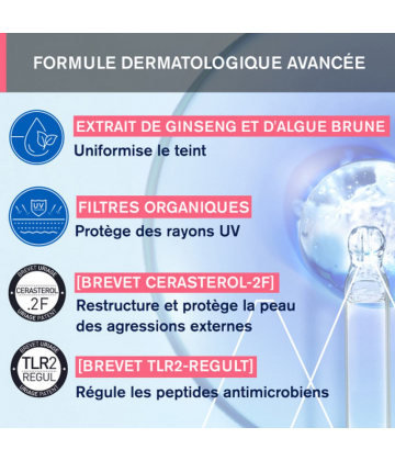 Uriage Roséliane CC Soin Teinté SPF50+ 40 ml