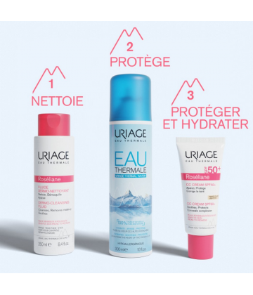 Uriage Roséliane CC Soin Teinté SPF50+ 40 ml