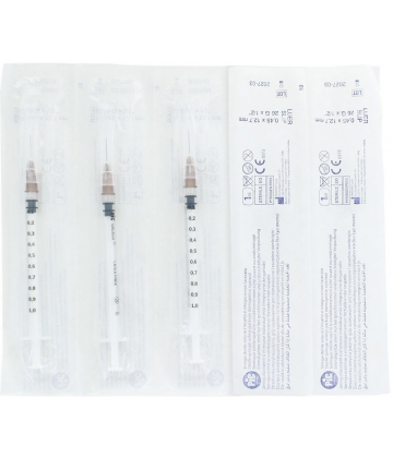 PIC seringue tuberculine 26G 1 ml x 100