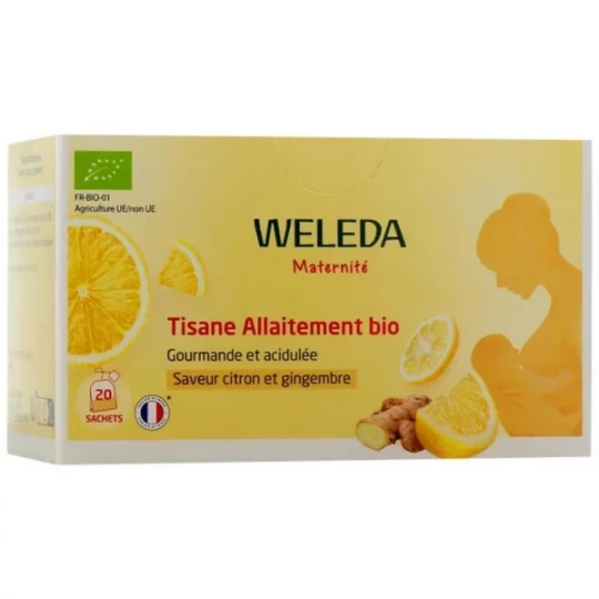 Weleda Tisane Allaitement Bio Citron et Gingembre - image 2