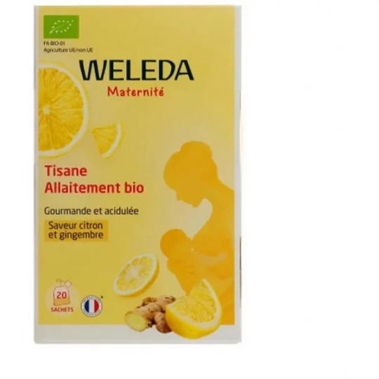 Weleda Tisane Allaitement Bio Citron et Gingembre - image 3