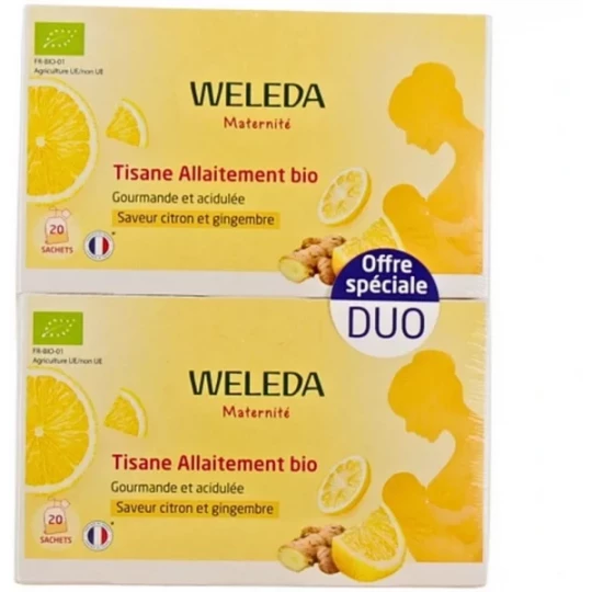 Weleda Tisane Allaitement Bio Citron et Gingembre - image 5