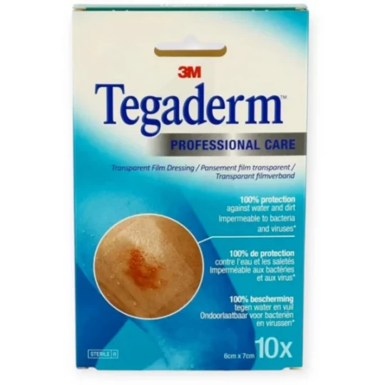 3M Tegaderm Film Transparant 6 x 7 cm