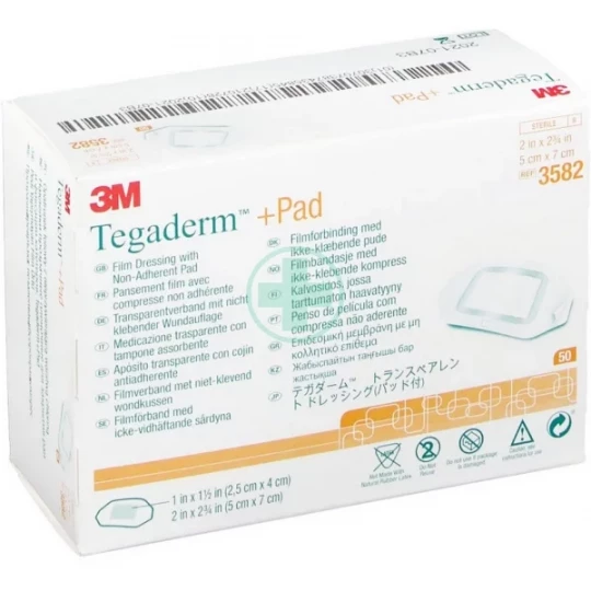 3M Tegaderm + Pad pansement film avec compresse non adhérente