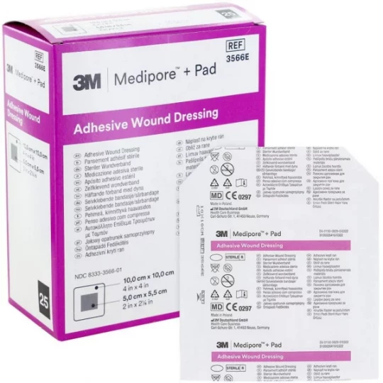 3M Medipore + Pad pansements adhésifs stériles - image 2